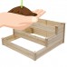 Kinbor 3-Tier Wooden Raised Garden Bed Elevated Planter Kit Grow Flower Vegetables   